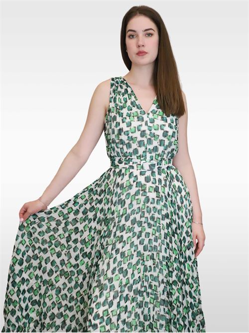 Abito in georgette plissé MAXMARA STUDIO | 2362210935600001